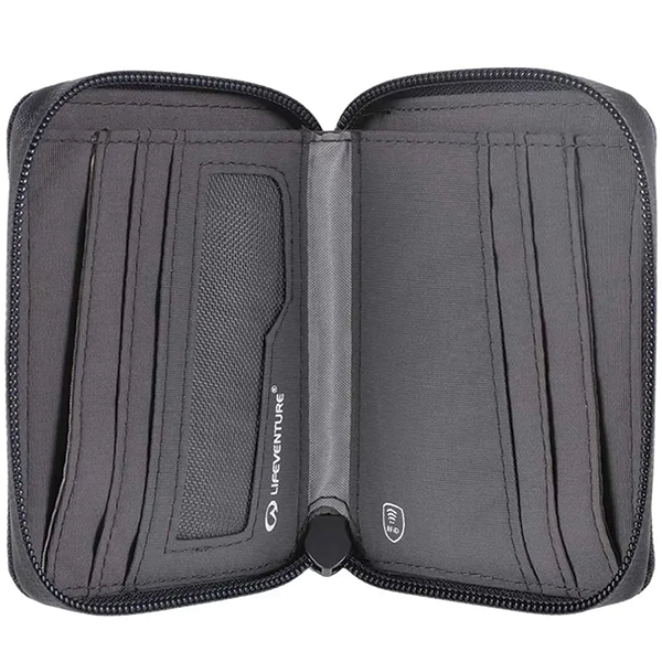 Lifeventure гаманець Recycled RFID Bi-Fold Wallet grey. Фото 3