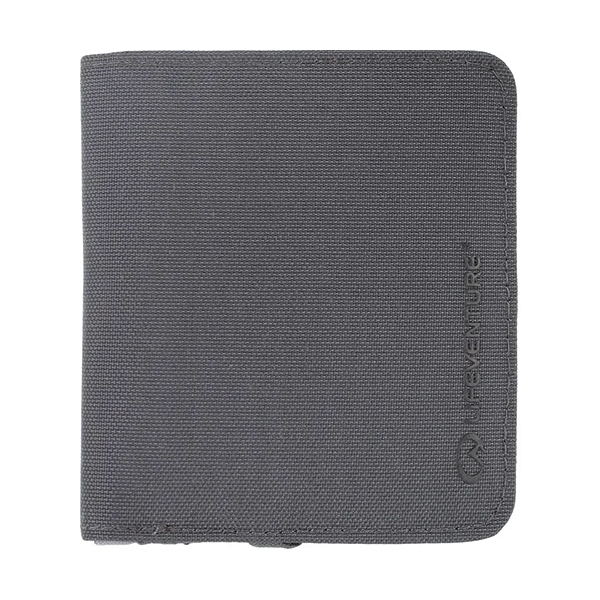 Lifeventure гаманець Recycled RFID Compact Wallet grey