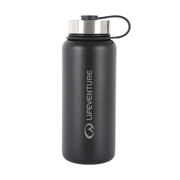 Lifeventure термофляга Stainless Steel Flask 1 L black