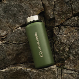 Lifeventure термофляга Stainless Steel Flask 1 L khaki. Фото 3