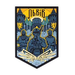 ПВХ патч «ЛЬВІВ» кольоровий