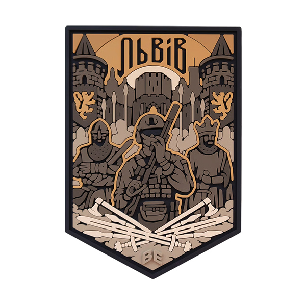 ПВХ патч «ЛЬВІВ» койот