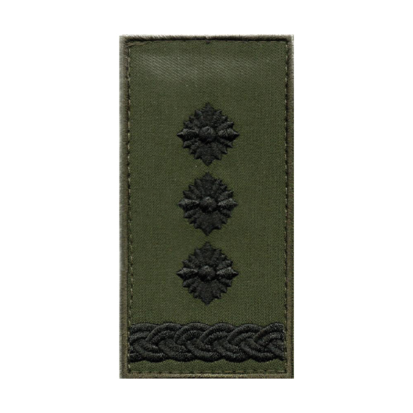 Погон ЗСУ Полковник /тк.олива/ 10х5см
