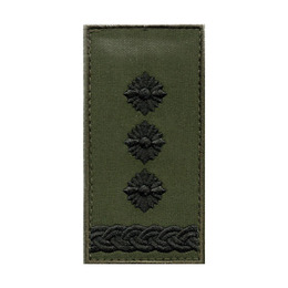 Погон ЗСУ Полковник /тк.олива/ 10х5см
