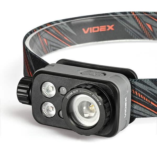 Налобний світлодіодний ліхтарик VIDEX VLF-H046Z 500Lm 5000K. Фото 7