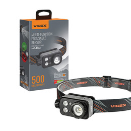 Налобний світлодіодний ліхтарик VIDEX VLF-H046Z 500Lm 5000K. Фото 5