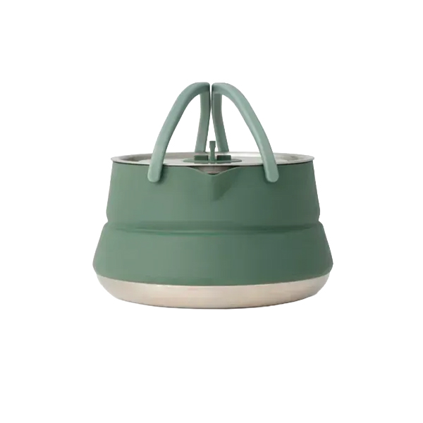 Чайник складаний Sea to Summit Detour Stainless Steel Collapsible Kettle 1,6 L, Laurel Wreath Green. Фото 3