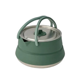 Чайник складаний Sea to Summit Detour Stainless Steel Collapsible Kettle 1,6 L, Laurel Wreath Green