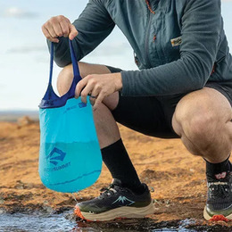Ємність для води Sea to Summit Ultra-Sil Folding Bucket, Blue Atoll, 10 л. Фото 7