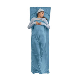 Вкладиш в спальник Sea to Summit Breeze Lightweight Liner, Rectangular w/ Pillow Sleeve 198 см, Cendre Blue