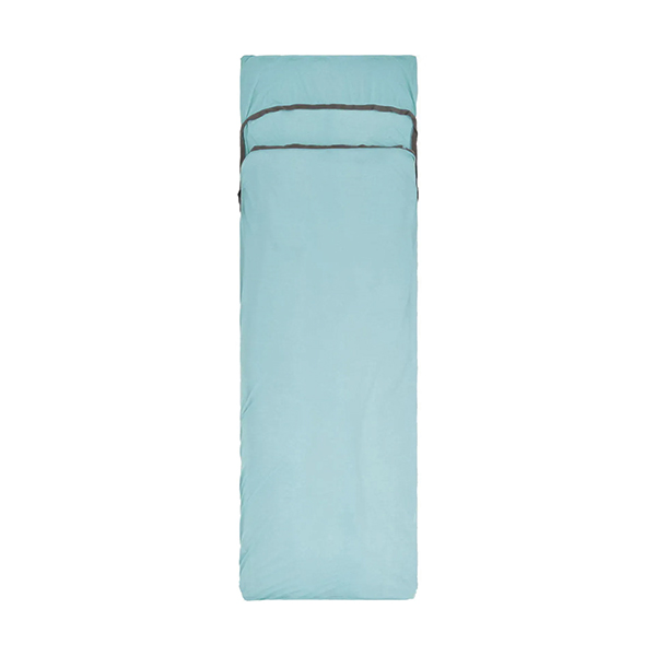 Вкладиш в спальник Sea to Summit Comfort Blend Sleeping Bag Liner, Rectangular w/ Pillow Sleeve, Aqua Sea Blue 