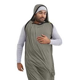Вкладиш в спальник Sea to Summit Reactor Lightweight Liner, Long 198 см, Pewter