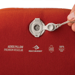 Надувна подушка Sea to Summit Aeros Premium Pillow, 11x34x24см, Picante