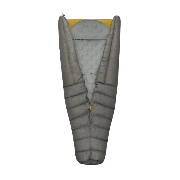 Спальник Ember Eb1 2019 від Sea To Summit, (10/4°C), 183 см, Light Gray/Yellow, Double. Фото 2
