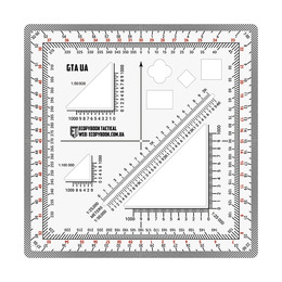 Лінійка GTA UA (125x125 mm) (ET)