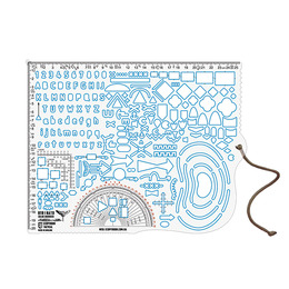 Big Tactical Ruler Intelligence NATO (Blue Border) (265x208 mm) (ЕТ)