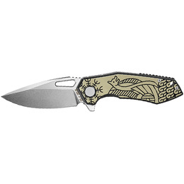 M-Tac ніж складний Type 12 Scandinavian Stonewash Black/Sand