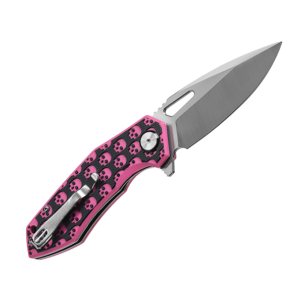 M-Tac ніж складний Type 12 Skull Black/Pink/Steel. Фото 4