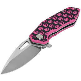M-Tac ніж складний Type 12 Skull Black/Pink/Steel
