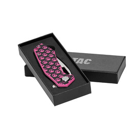 M-Tac ніж складний Type 12 Skull Black/Pink/Steel. Фото 10