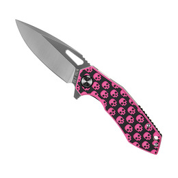 M-Tac ніж складний Type 12 Skull Black/Pink/Steel. Фото 3