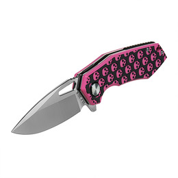 M-Tac ніж складний Type 12 Skull Black/Pink/Steel. Фото 5