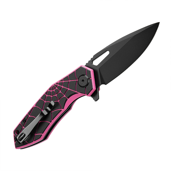 M-Tac ніж складний Type 12 Spider Web Black/Pink. Фото 6