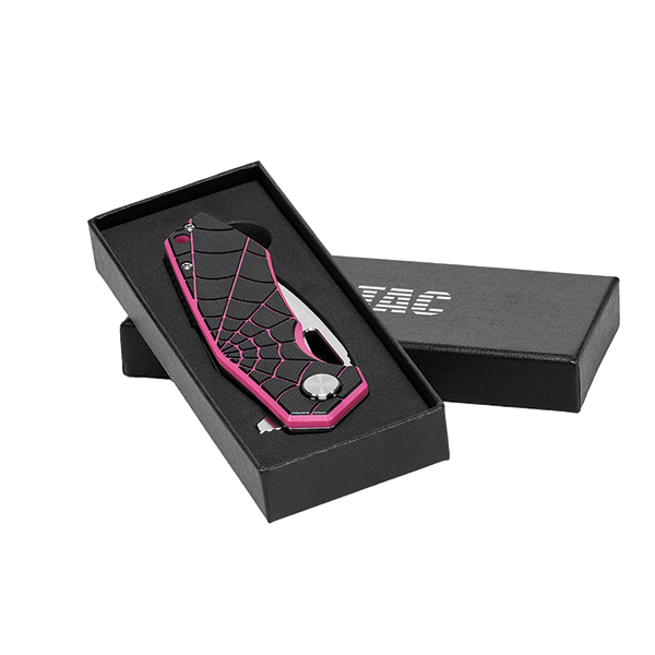 M-Tac ніж складний Type 12 Spider Web Black/Pink/Steel. Фото 10