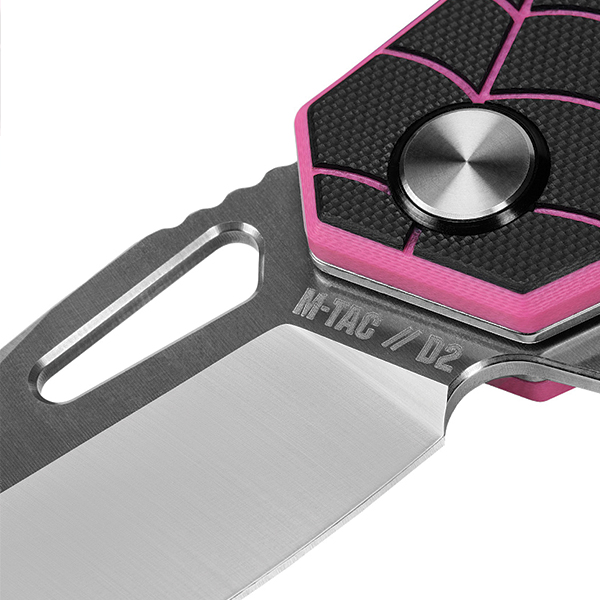 M-Tac ніж складний Type 12 Spider Web Black/Pink/Steel. Фото 8