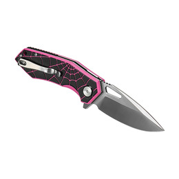 M-Tac ніж складний Type 12 Spider Web Black/Pink/Steel. Фото 4