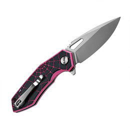 M-Tac ніж складний Type 12 Spider Web Black/Pink/Steel. Фото 6