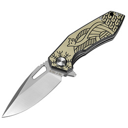 M-Tac ніж складний Type 12 Scandinavian Black/Sand