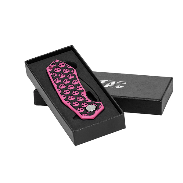 M-Tac ніж складний Type 12 Skull Black/Pink. Фото 10