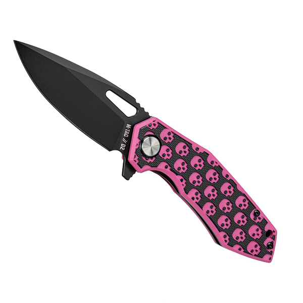 M-Tac ніж складний Type 12 Skull Black/Pink. Фото 3