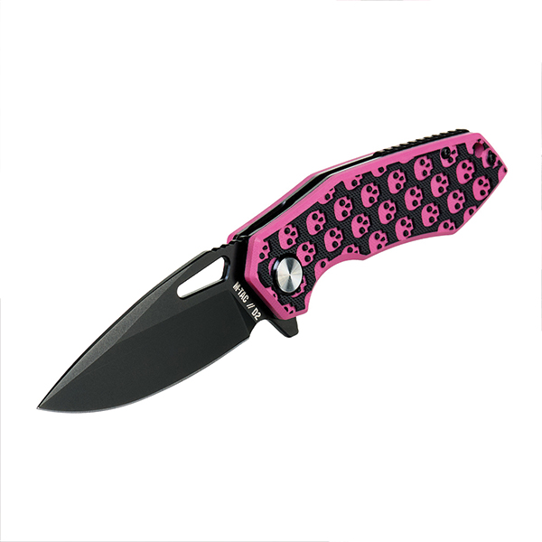 M-Tac ніж складний Type 12 Skull Black/Pink. Фото 6