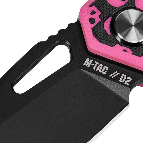 M-Tac ніж складний Type 12 Skull Black/Pink. Фото 7