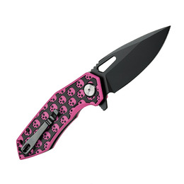 M-Tac ніж складний Type 12 Skull Black/Pink. Фото 4