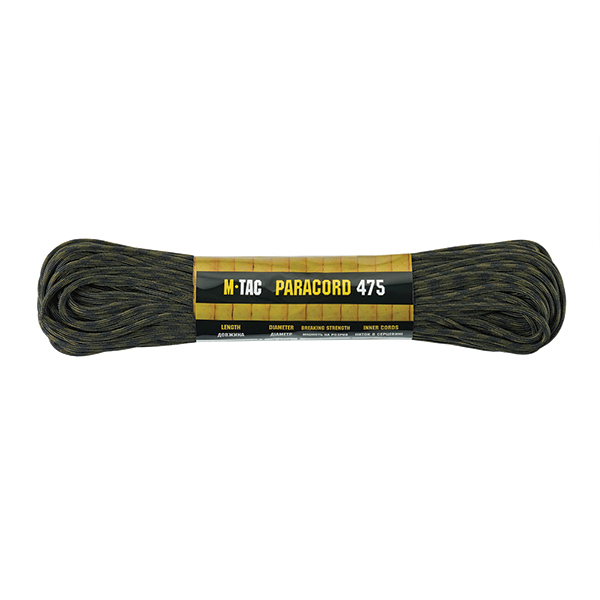 M-Tac паракорд 475 30m Black Forest