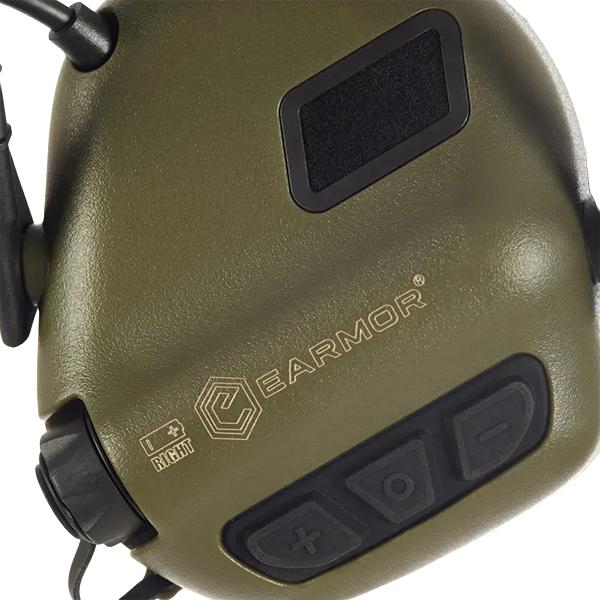 Навушники активні Earmor M32X Olive. Фото 4