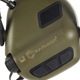 Навушники активні Earmor M32X Olive. Фото 4
