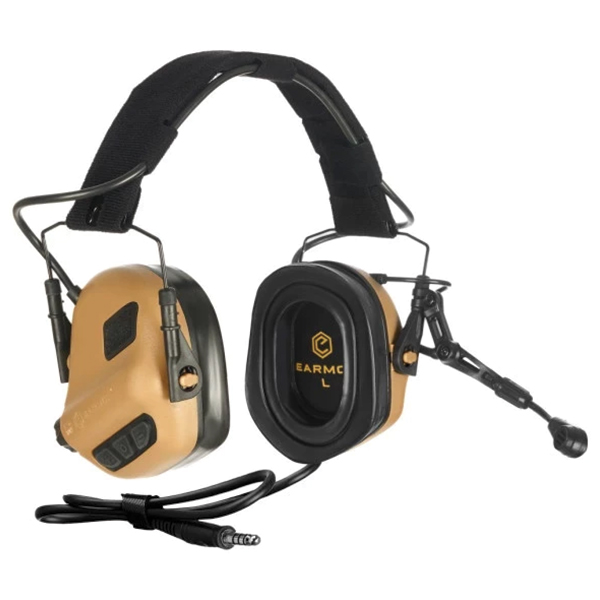 Навушники активні Earmor M32 Plus Coyote
