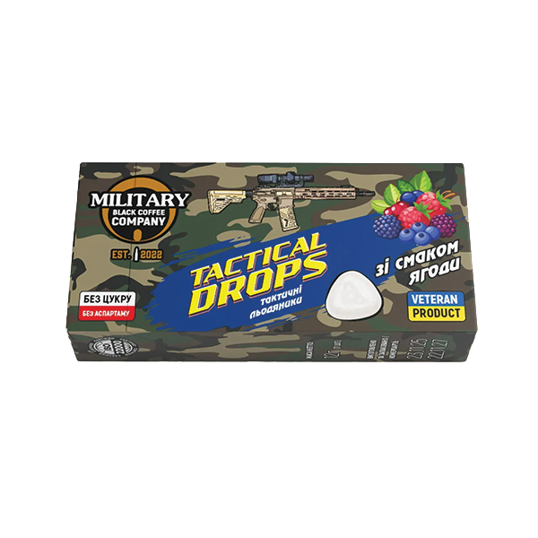 Military BCC Льодяники зі смаком лісової ягоди