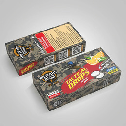 Military BCC Драже зі смаком апельсину. Фото 3