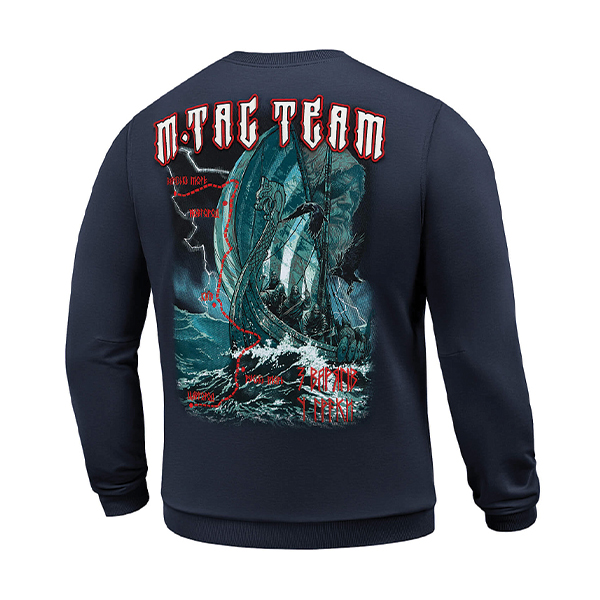 M-Tac світшот The Way Cotton Hard Indigo Blue. Фото 5