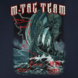 M-Tac світшот The Way Cotton Hard Indigo Blue. Фото 6