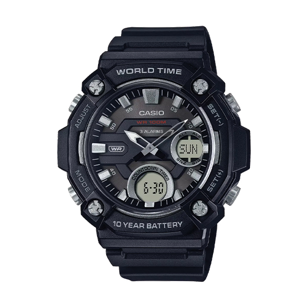 Годинник Casio TIMELESS COLLECTION AEQ-120W-1A Black