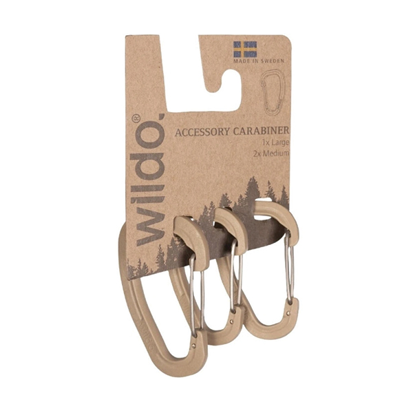 Карабін WILDO Accessory Carabiner Set Desert
