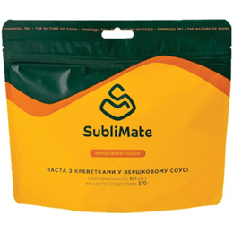 Sublimate  Паста з креветками у вершковому соусі