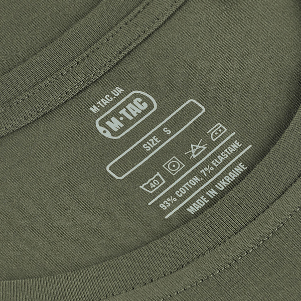 M-Tac футболка 93/7 Summer Comfort Fit Light Olive. Фото 5