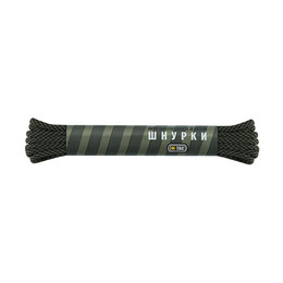 M-Tac шнурки black/od green stairs нейлон Mil-Spec